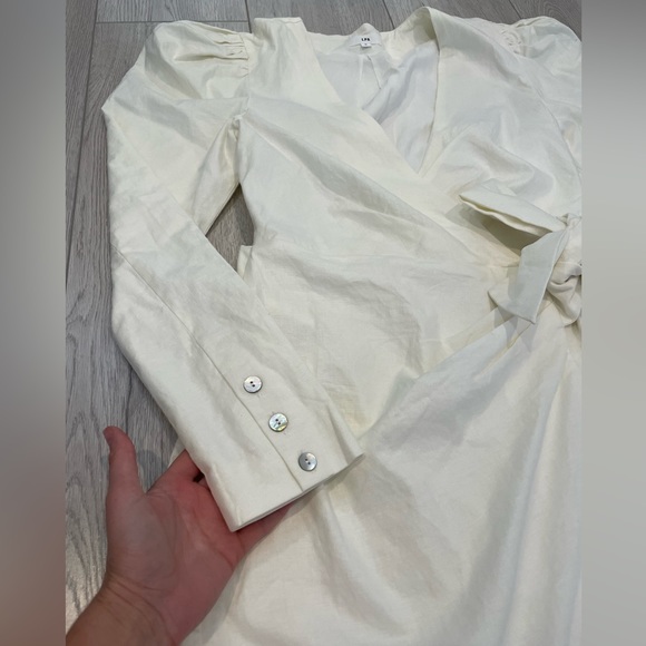 NWT LPA Revolve Linen Dress - Picture 11 of 16